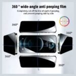 iphone 13 pro max 360 degree privacy tempered glass phonemicroparts