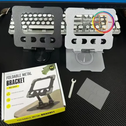 laptop and ipad stand- adjustable multi-device stand