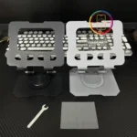 laptop and ipad stand- adjustable multi-device stand
